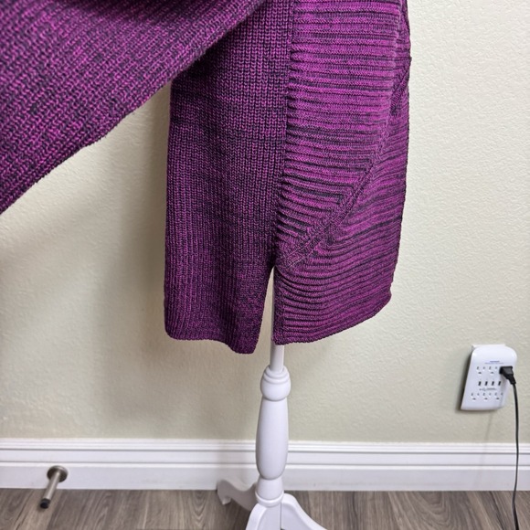 Dana Buchman Women's Sweater Size M Fuchsia/Black Long Sleeve - Picture 3 of 8